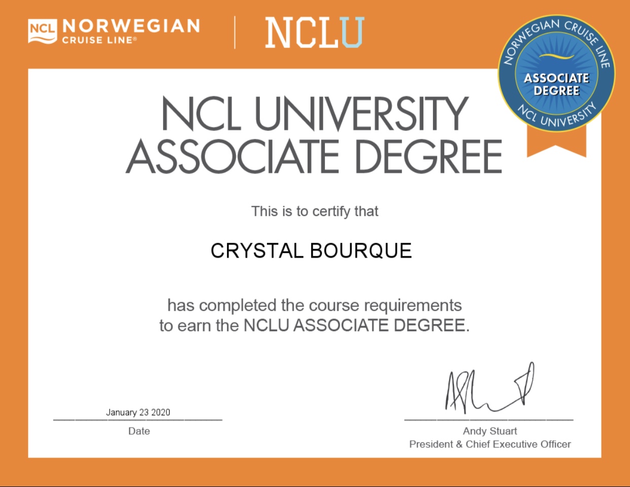 Norwegian Associate Degree