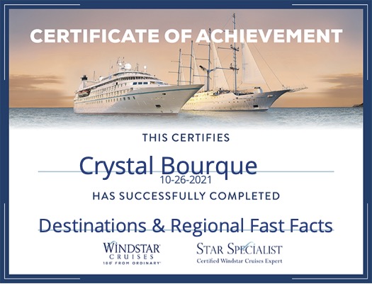 Windstar Certification