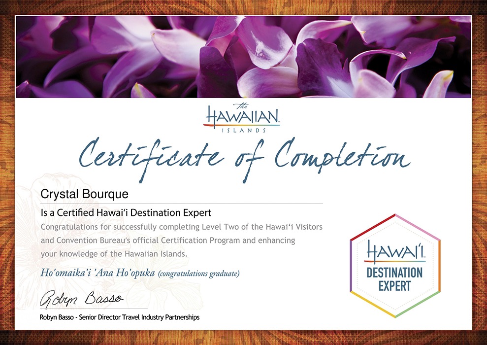 Hawaii Destination Expert